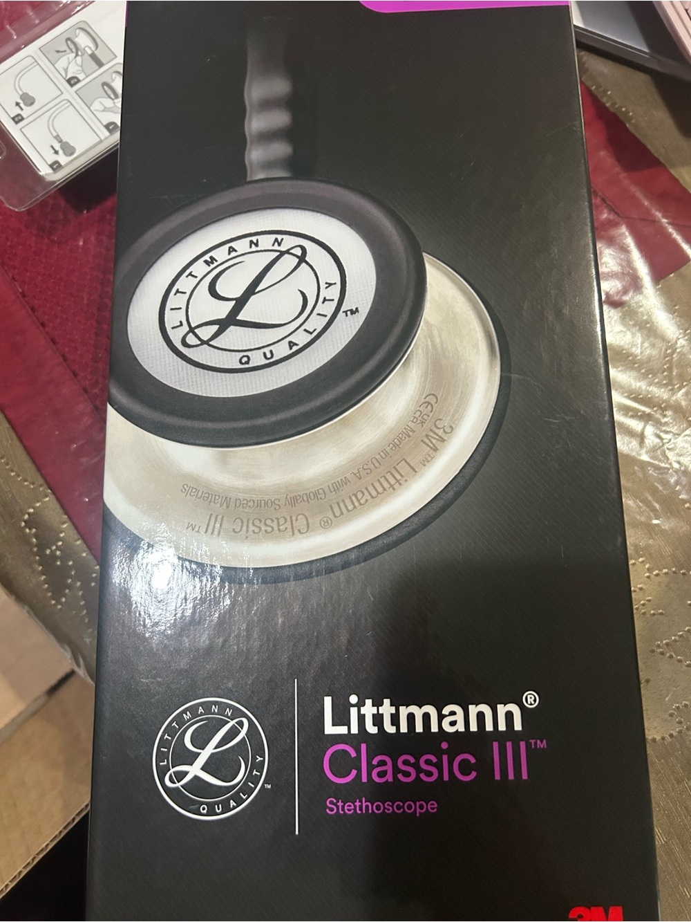 Classic III Stethoscope - Gray and Silver